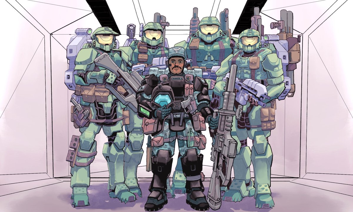 TheCountofS's tweet photo. Halo: Silent Storm #HaloUltimate https://t.co/5OL044JN2o