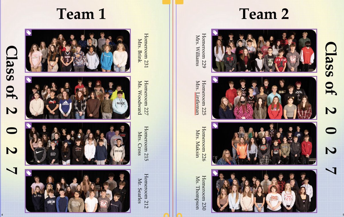 MrChrisFoster's tweet photo. Yearbook Sneak Peak #2 is coming together well. If you haven't ordered one yet the current price point is $34 and will end January 6, 2023. Get your order at: https://t.co/t7w8NZXXpw #yearbook #multiMediaDesign #memories https://t.co/t26tceBnr3