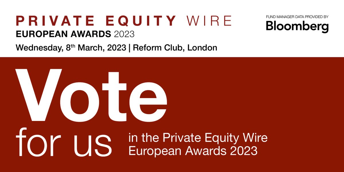 We have been shortlisted for the Private Equity Wire European Awards 2023 in these categories: 
🏆 Best Overall Fundraising: Secondary
🏆 Best Overall Fundraising: Coinvestment
Cast your vote to support Eurazeo✅ lnkd.in/ewFU5R9K 
#PrivateEquity #finance #investment
