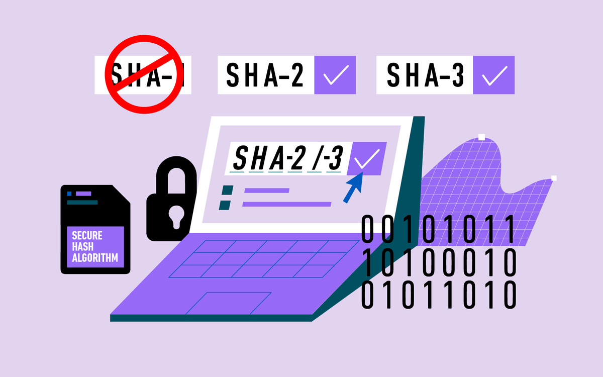NIST's tweet photo. Time to up your secure hash algorithm game. NIST is phasing out the use of SHA-1, one of the first widely used methods of securing electronic information. 

See what comes next: https://t.co/IhR5mNFKos https://t.co/BqZUeUECUq
