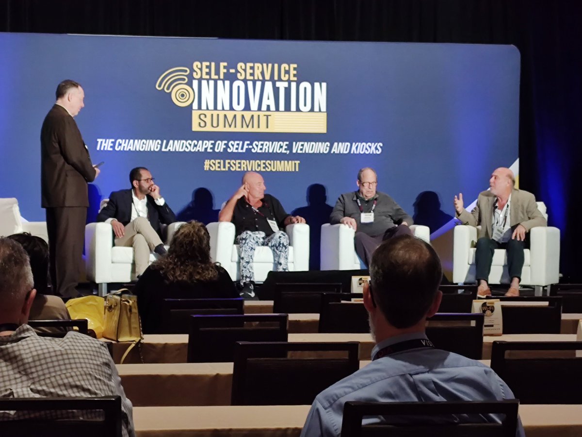 TheKioskGuy's tweet photo. Vending Track: Cash is Not Dead! Cima, Professional Vending and National ATM Council #selfservicesummit
#ICXAssociation @TheKioskGuy call me at (909) 241-1492 #KioWare #NetworldMediaG  @GinkoSystems  #KioskMarketplace  at Diplomat Resort https://t.co/ETHbg8Kp2W