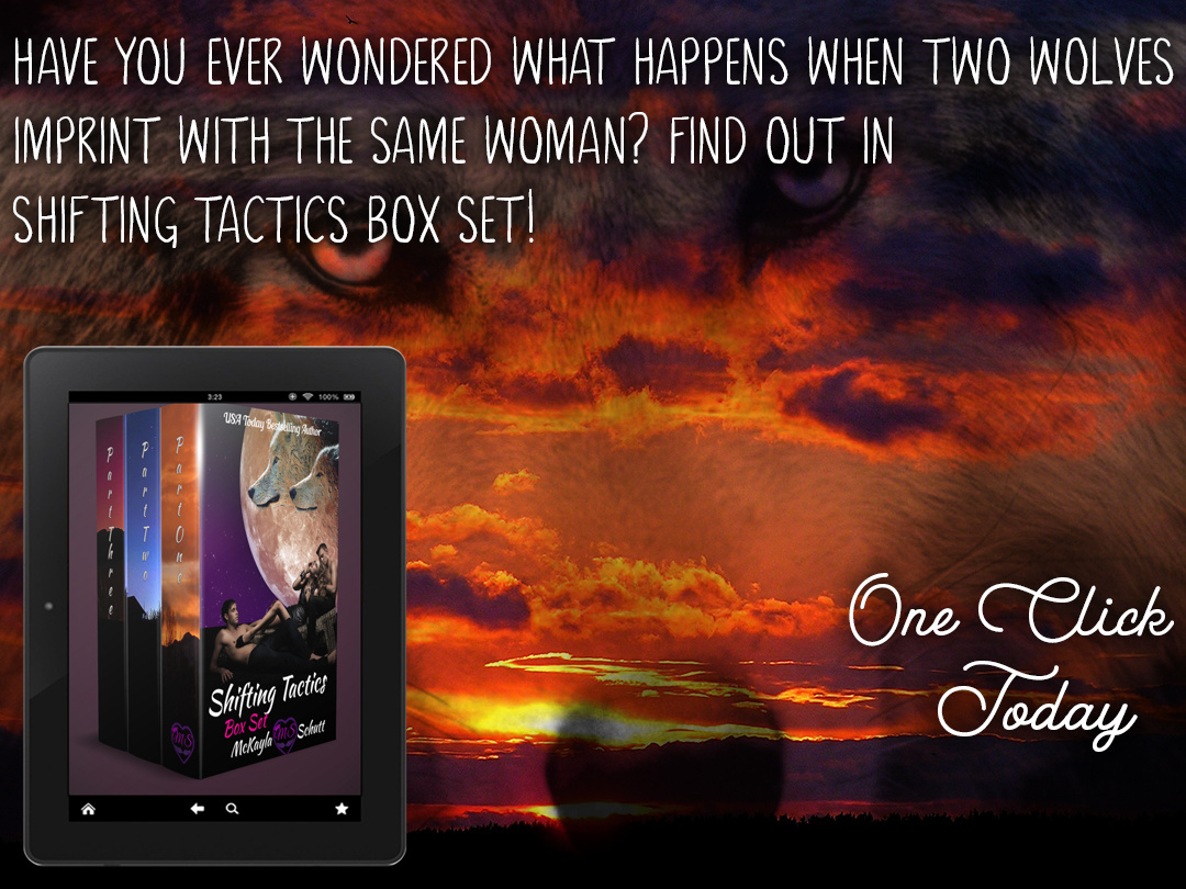 Three books in one? Pick up Shifting Tactics Box Set and see how Scarlet, Oscar and Rift make their crazy bond work. 
mckaylaschutt.com/shifting-tacti…
#BoxSet #Wolves #PNR #MFM #Romance #romance #PNR #shifterromance #shifters