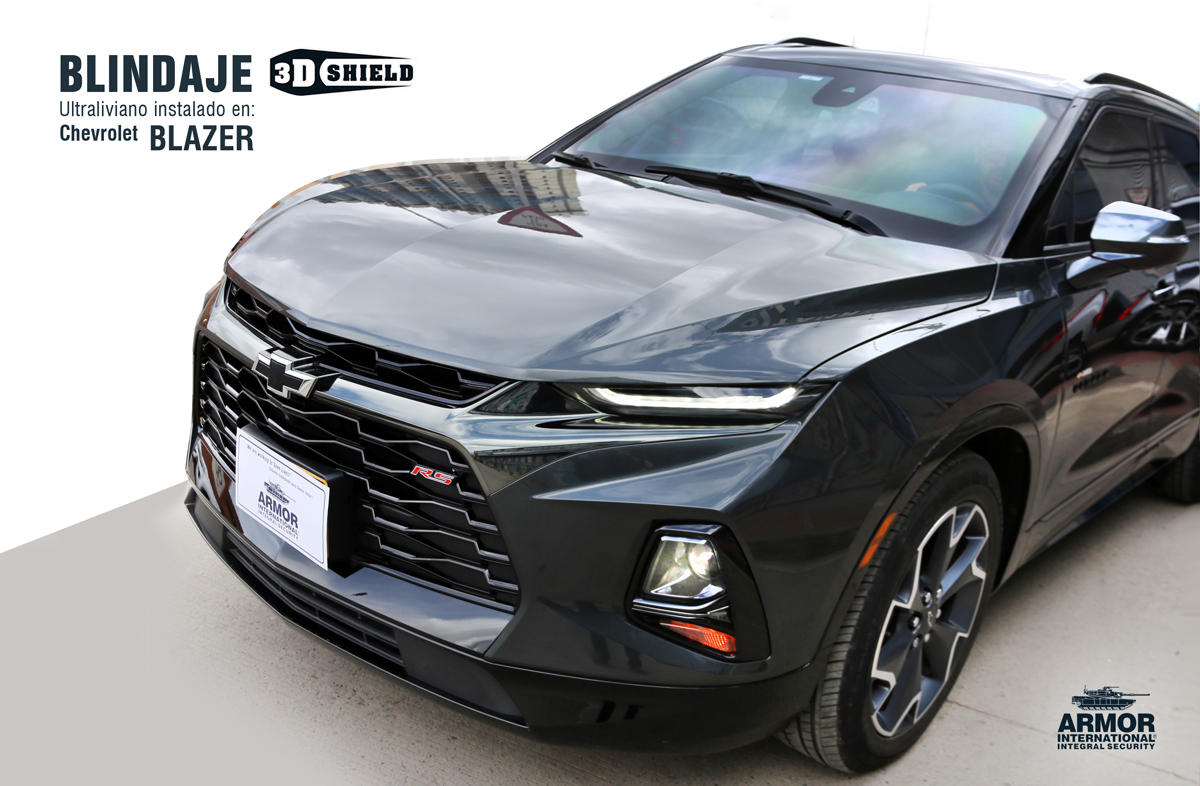 Armor_Int's tweet photo. Sistema de blindaje Ultraliviano y Sistema de vidrios antivandalismo SecurityPack para el nuevo Chevrolet BLAZER.

#3dshield #blindajes #armor #securitypack #blazer https://t.co/UVZnXpU2lM