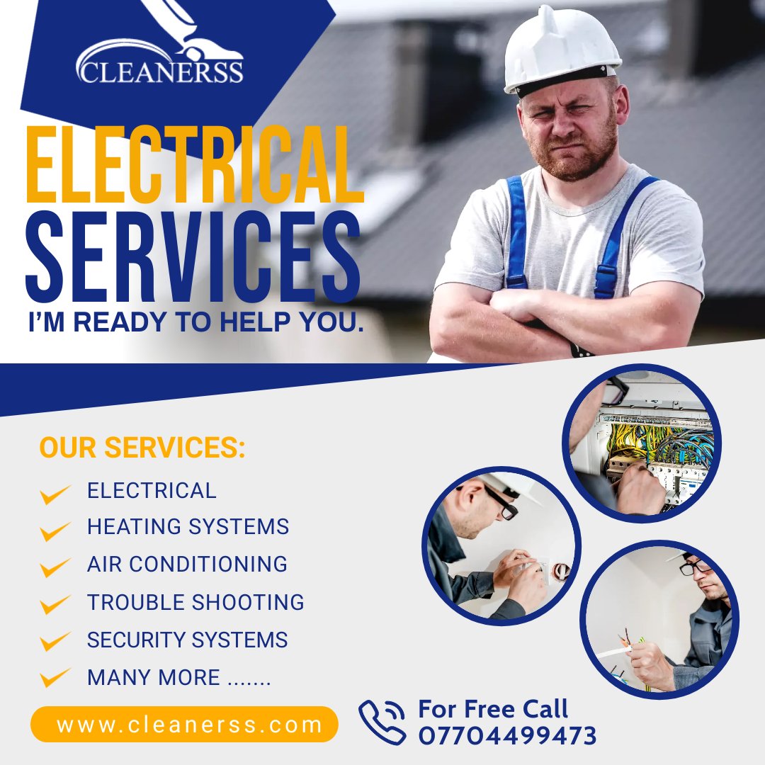 Qualified electricians:
Are you looking for an electrician in London? We provide high quality and affordable services in the capital. We have years of experience and are London’s leading electrical company.
We are a team of qualified and experienced electricians. Get free Quote