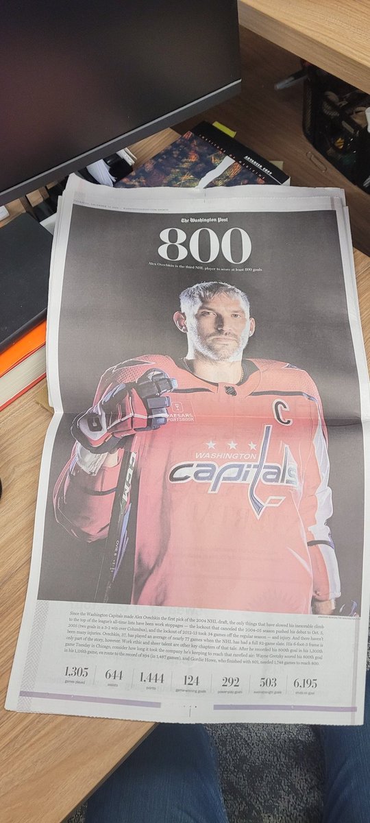 SeancSull's tweet image. Only reason to get the Post today  #Gr800 #ALLCAPS