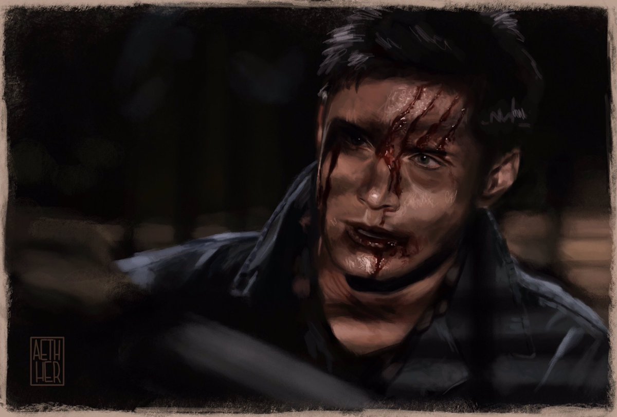 aethher's tweet photo. dean winchester derangement at an all time high that’s my babygirl https://t.co/YCEiVesqqD