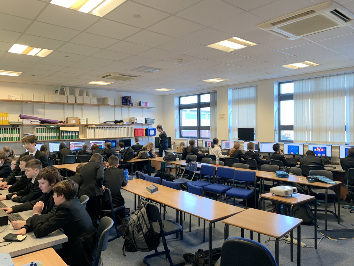 There was a real Christmas 🎄 feel in my room today - S1 coders are super enthusiastic about coding their Santa 🎅 games! <a href="/dressCodeHQ/">dressCode</a> will hopefully receive some good entries from <a href="/sasbhighschool/">SASB High School</a> Got some real cool ideas