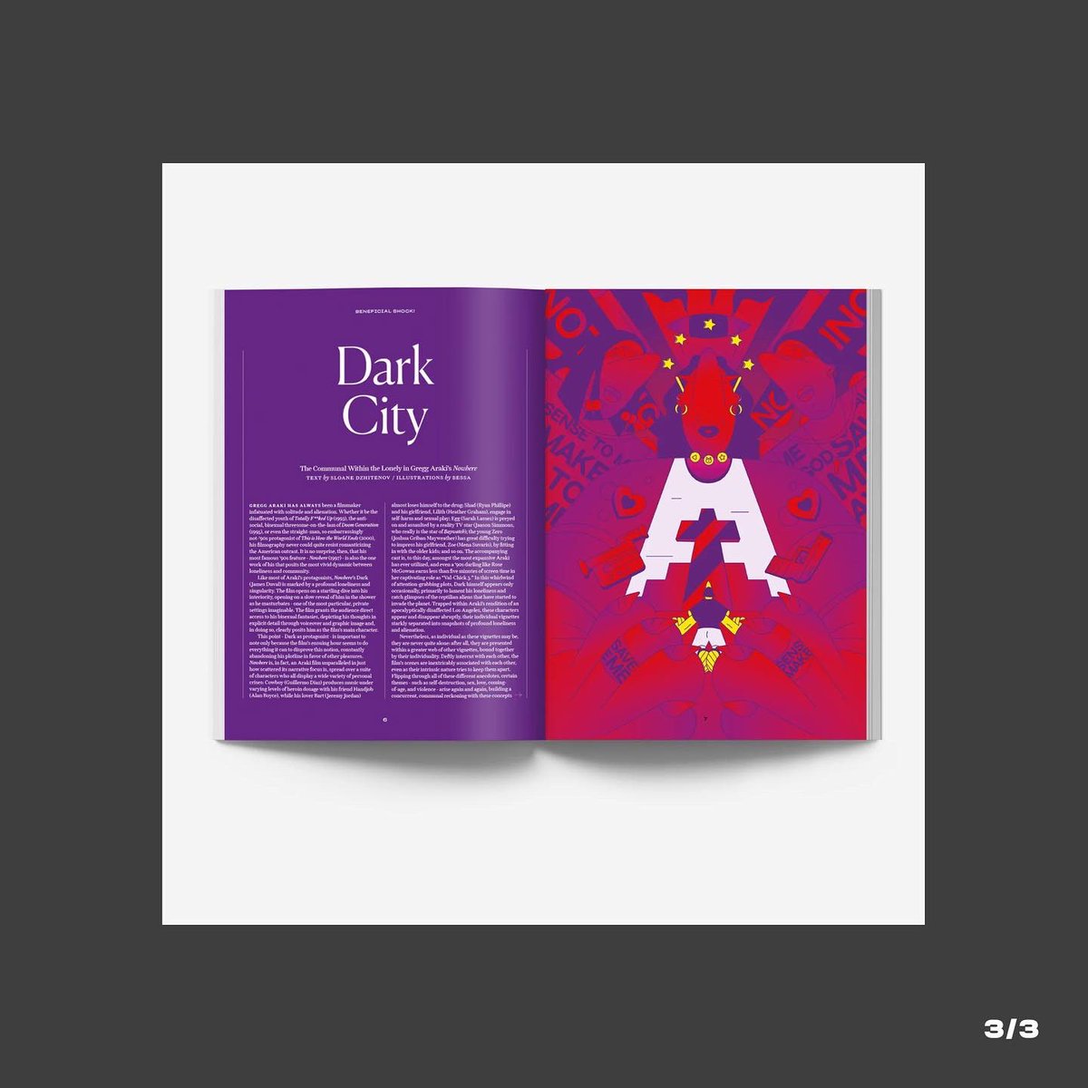 New release spotlight: Checked out <a href="/beneficialmag/">Beneficial Shock!</a> yet? 👀 They’ve just launched issue 7 and features that beautiful connection between films and illustrations. ☺️

Go exploring. 🔥 Stock it? Comment!

#film #filmfan #movies #magazine #overleaf #overleafblog #newrelease #newmag