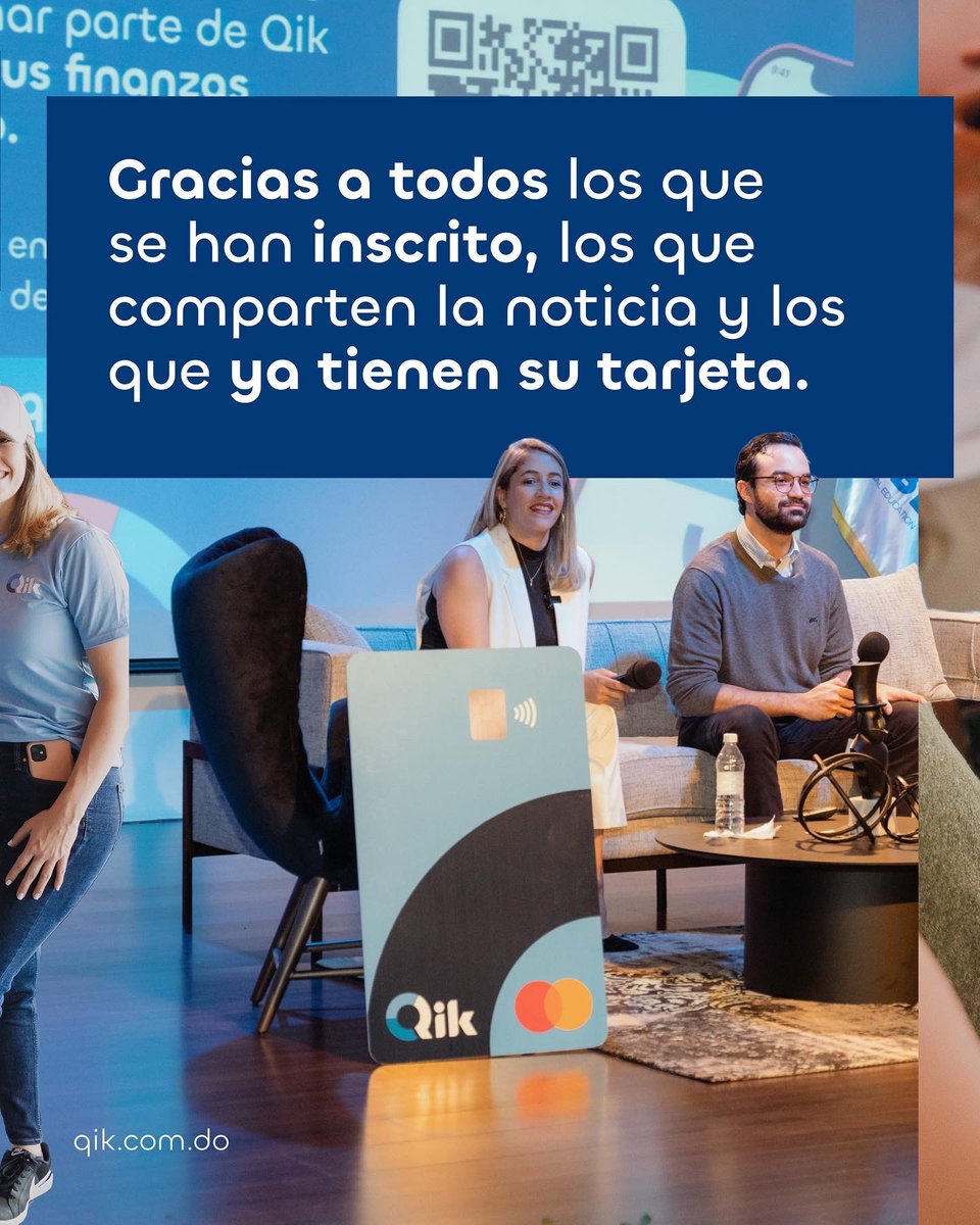 QikBanco's tweet photo. Hoy #Qik cumple un mes de haber iniciado sus operaciones. Gracias a las miles de personas que se han inscrito en nuestra lista de primeros clientes, a los que han compartido con sus amigos la noticia y a los que ya tienen su tarjeta en sus manos. 💙🙌

#QikBanco #QikBancoDigital https://t.co/heQ0EHExrd