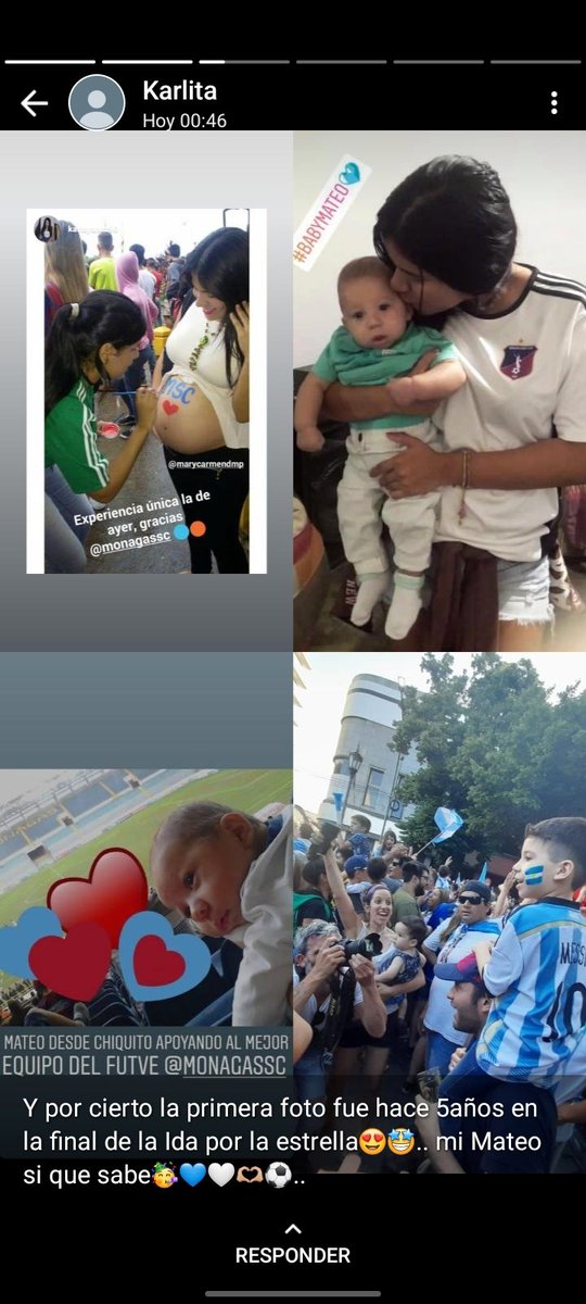 DobleM__'s tweet photo. Me dió pero una nostalgia giganteeeeeeeee al ver esa publicación de mi amiga, cómo ha crecido😭😭🤍🤍 Y obviamente desde mi barriguita ya andaba en estadios🤍 #TBT #MiniHincha #Vzla #Msc #Argentina https://t.co/80DtIheR8V