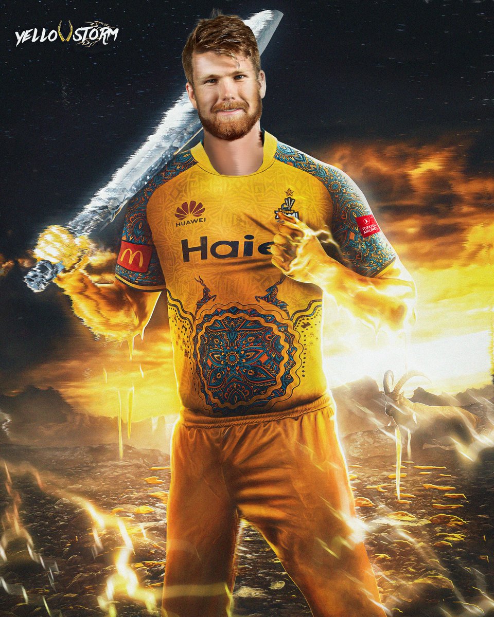 PeshawarZalmi's tweet photo. An incredible addition to the Zalmi Family 💛

Kiwi All-Rounder @JimmyNeesh joins the #YellowStorm⚡️

#HBLPSL8 #ZalmiPicks #ZKingdom #Zalmi https://t.co/bA9jPzvR11