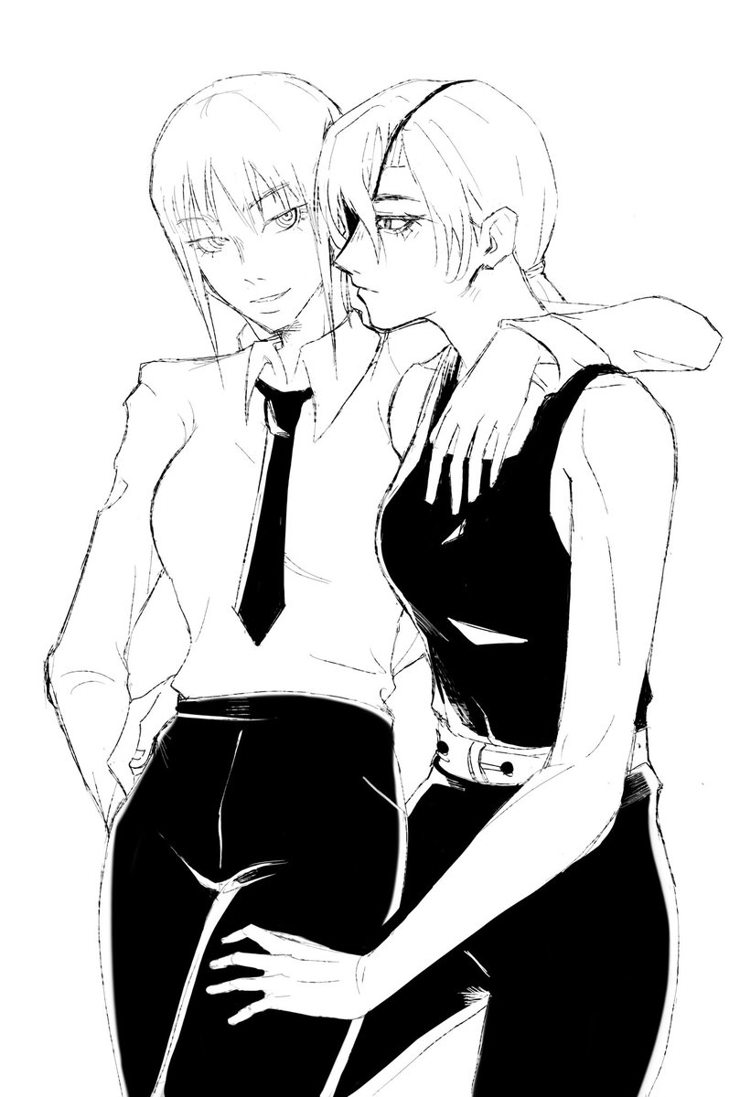 CeratoArt's tweet photo. Sketch #チェンソーマン #マキクァ #makiqua #makima #quanxi #chainsawman https://t.co/U4MiJbNB5G