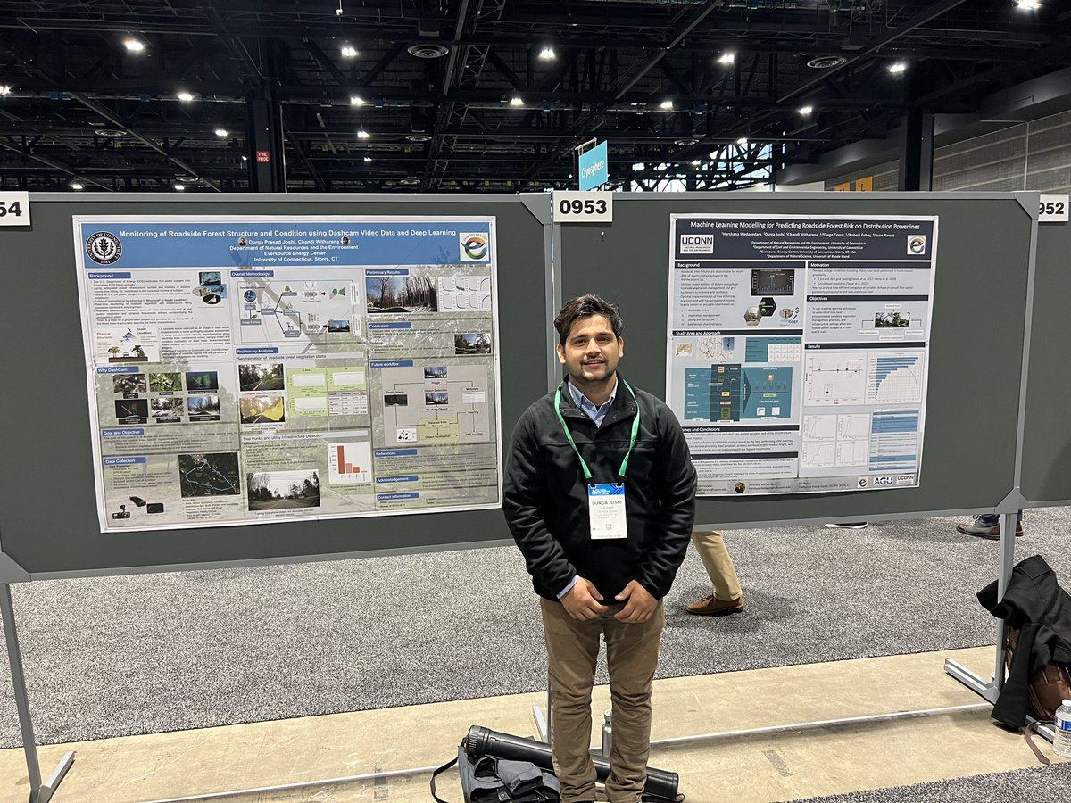 durga_joshi74's tweet photo. Poster presentation @theAGU2022. #uconn #phd #AGU22 #remotesensing https://t.co/7iTE7GfHJY