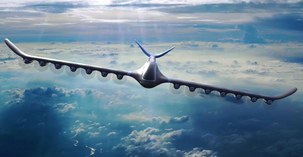 Check out this zero-emission hydrogen fueled aircraft: 

bit.ly/3V1XjNR <a href="/H3Dynamics/">H3 Dynamics</a> <a href="/designboom/">designboom</a> #emissions #aviation