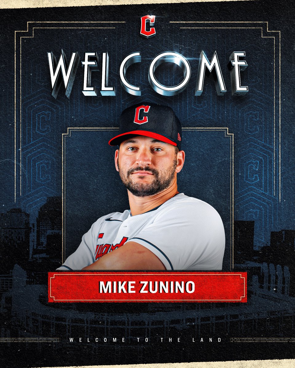 We have signed C Mike Zunino to a 1-year contract.

Welcome to Cleveland, Z!

#ForTheLand