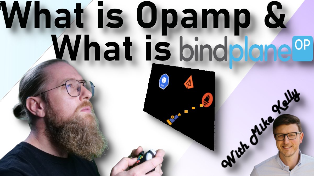 IsitObservable's tweet photo. A new episode is out!!
https://t.co/Tve1Q3p24j
This video explains what is the #Opamp protocol and What is #Bindplane.
it also provides an interview of @miekelly from @observIQ and a Technical tutorial.
#Dynatrace #OpenTelemetry #Kubernetes #Observability #Collectors https://t.co/6DveTozX3z