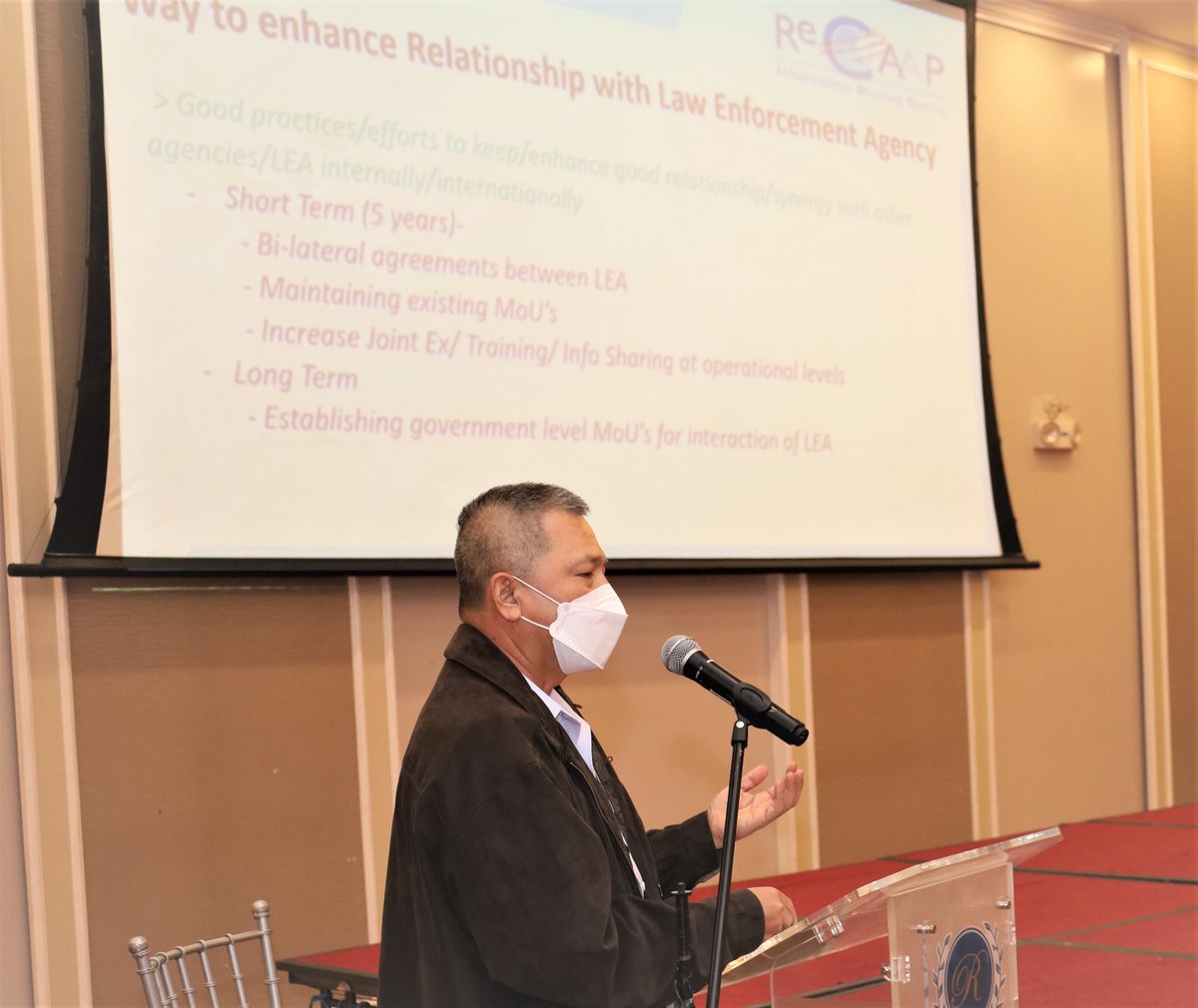 ReCAAP ISC on Twitter "ReCAAP ISC CBSOM 2022 day 2, presentation on