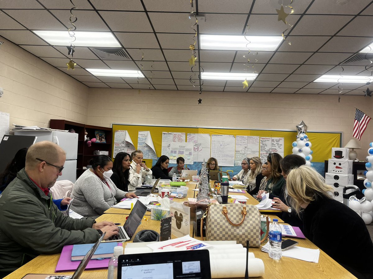 JonFlores_EP's tweet photo. This is what success looks like and sounds like! Instructional team & SPED working with our 3/4 teachers today on data digs! Diving deep to ensure student success! Updating our intervention plans for Spring 2023! #Keepthe🅰️ #DreamBelieveAchieve #WeLeadTx #PLCatWork https://t.co/QSjPzSmh7s