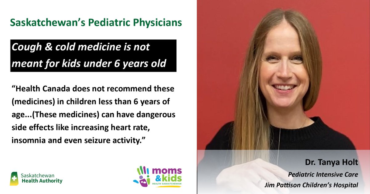 When your child is sick, it can be hard to know what to do and how best to care for them. Our Saskatchewan pediatric physicians have provided some answers to questions we hear a lot. You can find their recorded videos here: youtube.com/playlist?list=…