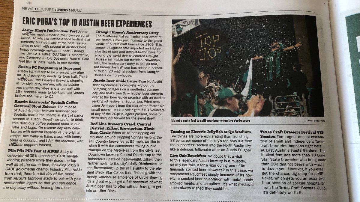 AustinBeerGuide's tweet photo. Thanks for the #lagerjam shout out @beerwrds. We were once scorned for being horny for lagers, but you’ve always been a fellow perv. https://t.co/e9b6CfNi0z