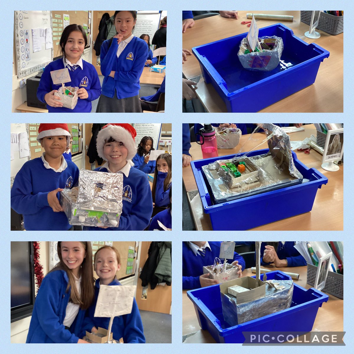 higher_lane's tweet photo. Over the past few weeks, 6B have designed a boat, built a prototype and today we finished making the final designs. The boats were watertight, could carry a load and showed many fantastic design features. #lotsoftape π€£#higherlaney6DT https://t.co/oHn1n1sh8D