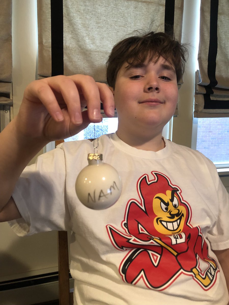 kfitzingo's tweet image. Finally able to get you on the tree. Can’t wait to see you.