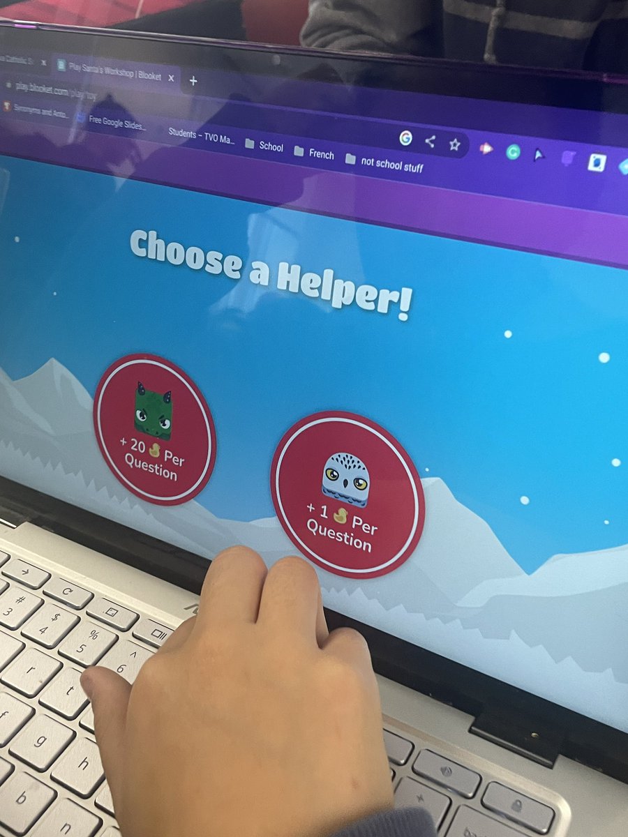 missjohnstone16's tweet photo. Grade 8s are using Blooket, one of our favourite tools to review for their test on osmosis and diffusion. @PlayBlooket @HolyTrinityOCSB #ocsbScience https://t.co/ppYGi7vGKV
