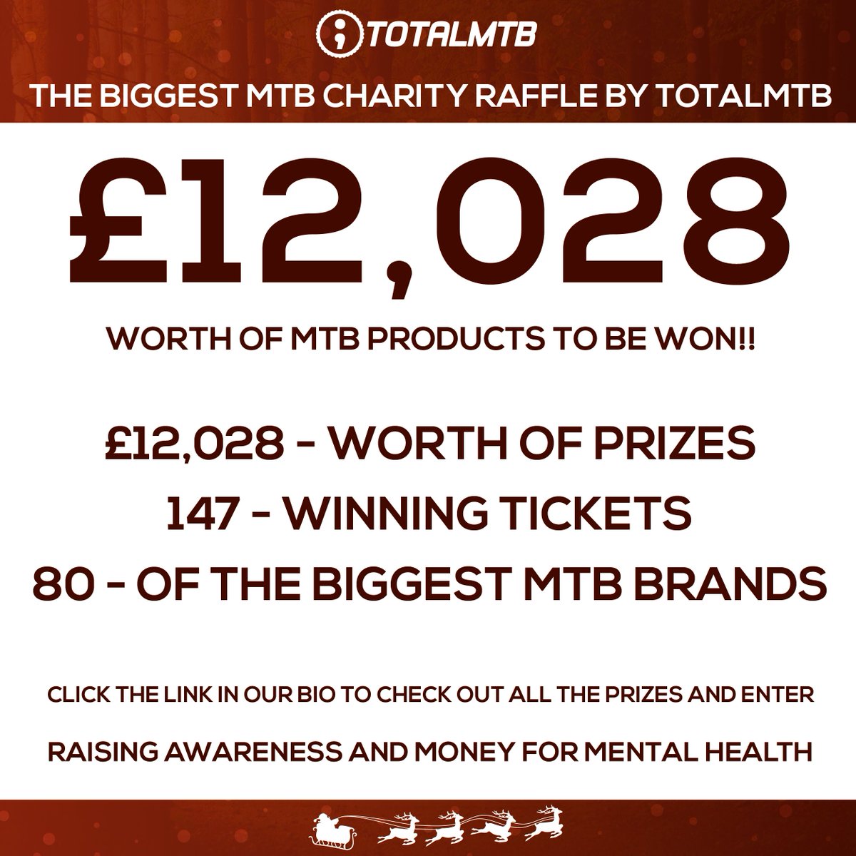 TotalMTB_'s tweet photo. Click the link to see all the prizes and enter ๐ https://t.co/jxPGThJz6y
#TotalRaffle #TBCCR #TotalMTB
#MentalHealthMatters #mentalhealth #MentalHealthAwareness #Mtbmentalhealth #itsoktonotbeok
@trauma_uk https://t.co/cNHdMiSAvt