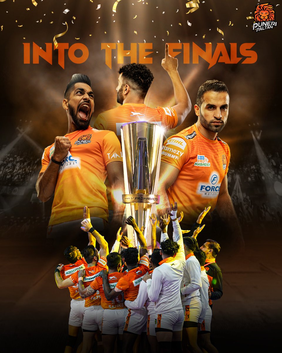 फक्त १ पाऊल दुर - Winning title 🏆
. 
. 
#PuneriPaltan #BhaariPaltan #Gheuntak #BhaariKabaddi #vivoProKabaddi #Paltangiri #FantasticPanga