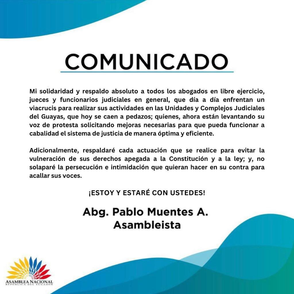 MuentesPablo's tweet photo. Debe RENUNCIAR INMEDIATAMENTE la Directora Ma. Josefa Coronel por el mal manejo administrativo del CJ en la provincia del Guayas, no lo digo yo, sino una gran parte de los funcionarios y usuarios que son los  afectados! https://t.co/RH8pjfkhVy