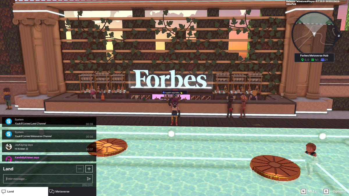 Deborah87106261's tweet photo. @TheSandboxGame @Forbes @polygonalmind In the @Forbes Metaverse Hub! Check my screenshot below 🎈👇 https://t.co/Qnuc5YnLyE