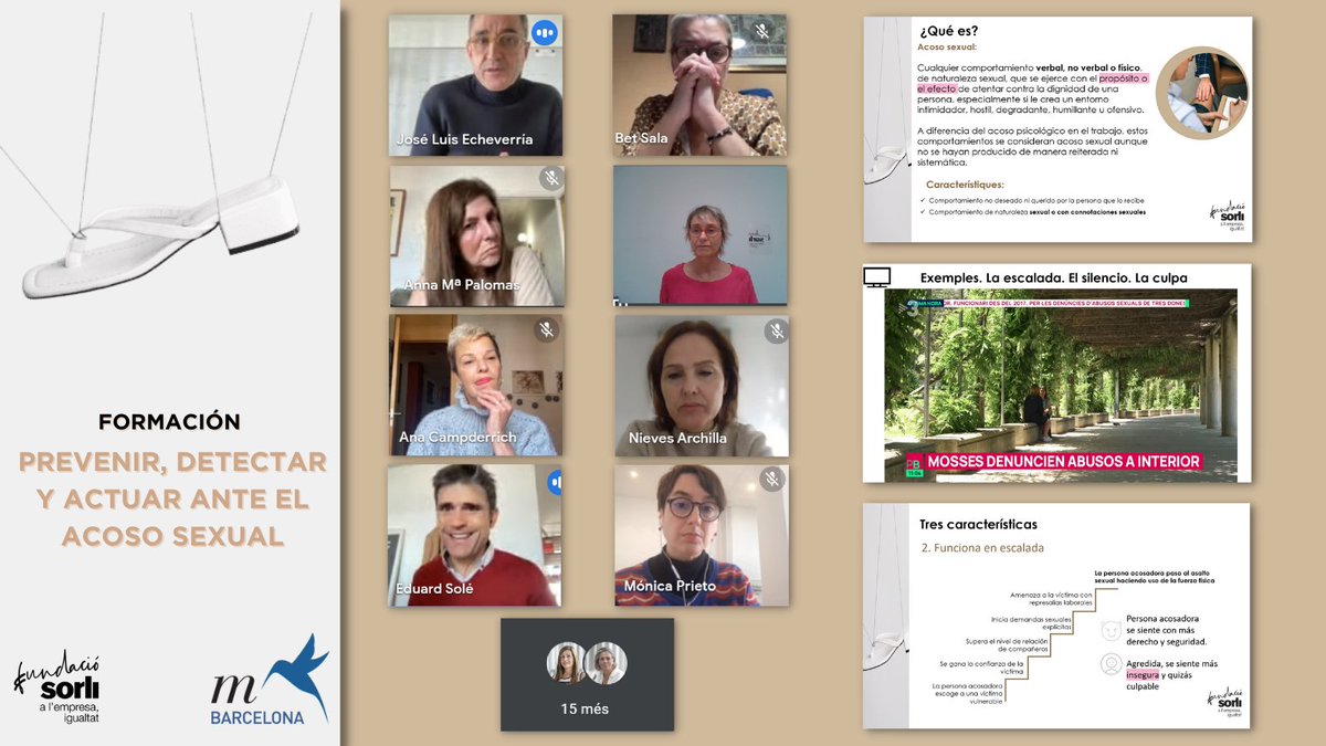 FundacioSorli's tweet photo. ¿Te has sentido incómoda en alguna ocasión enseñando un piso?
En la @FundacioSorli creemos que es importante prevenir situaciones que puedan derivar en #acososexual.
Por ello, hemos impartido #formación en Igualdad de género y prevención en acoso sexual para agentes de @monapart. https://t.co/AzMlFpHl10