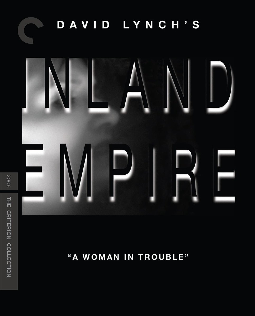 dawnofthediscs's tweet photo. ***NEW TITLE ANNOUNCEMENT****
Coming to Blu-ray 3/21/2023 from @Criterion 

Inland Empire 

New HD digital master, made from the 4K restoration supervised by director David Lynch.

https://t.co/ggZOrgUb1O

#FilmTwitter #4KUltraHD #Criterion #DavidLynch #CriterionCollection https://t.co/IMEwajkGUt
