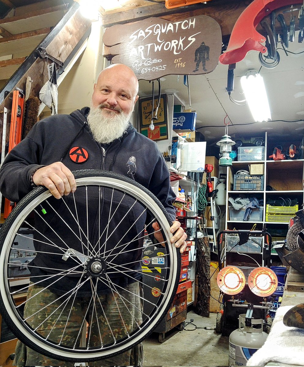 RobtheToonMan's tweet photo. New wheels and tires on the 58
#robsrodshop #sasquatchartworks
#restoration
#robthetoonman
#schwinn #schwinntornado #tornado #schwinnbicycles
#stingray #schwinnstingray #bicycle #bike
#hotrod #ratrod #pickups #carshow #rodrun #kustom #67chevytruck #chevytruck #c10 https://t.co/vwn0aItZ47