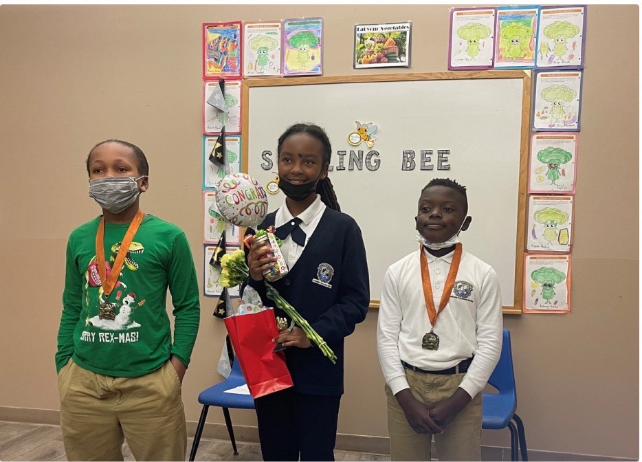 LPAPanthers's tweet photo. Congratulations to our Spelling Bee Winner Kori! Also to the runners up. #spellingbee #lpapanthers https://t.co/G8qkko3SkF