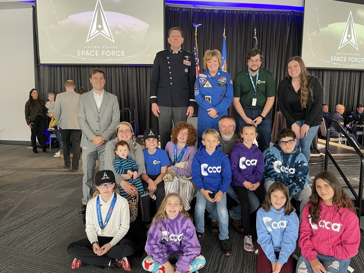 CommCharterAcad's tweet image. #CCAStudents in #TechWorksatCCA&apos;s Explorers Program recently visited the Carnegie Science Center (@carnegiescictr) in Pittsburgh to participate in the @SpaceForceDoD&apos;s kickoff of its month-long #STEM celebration. #HowSchoolShouldWork #CCA20Years
