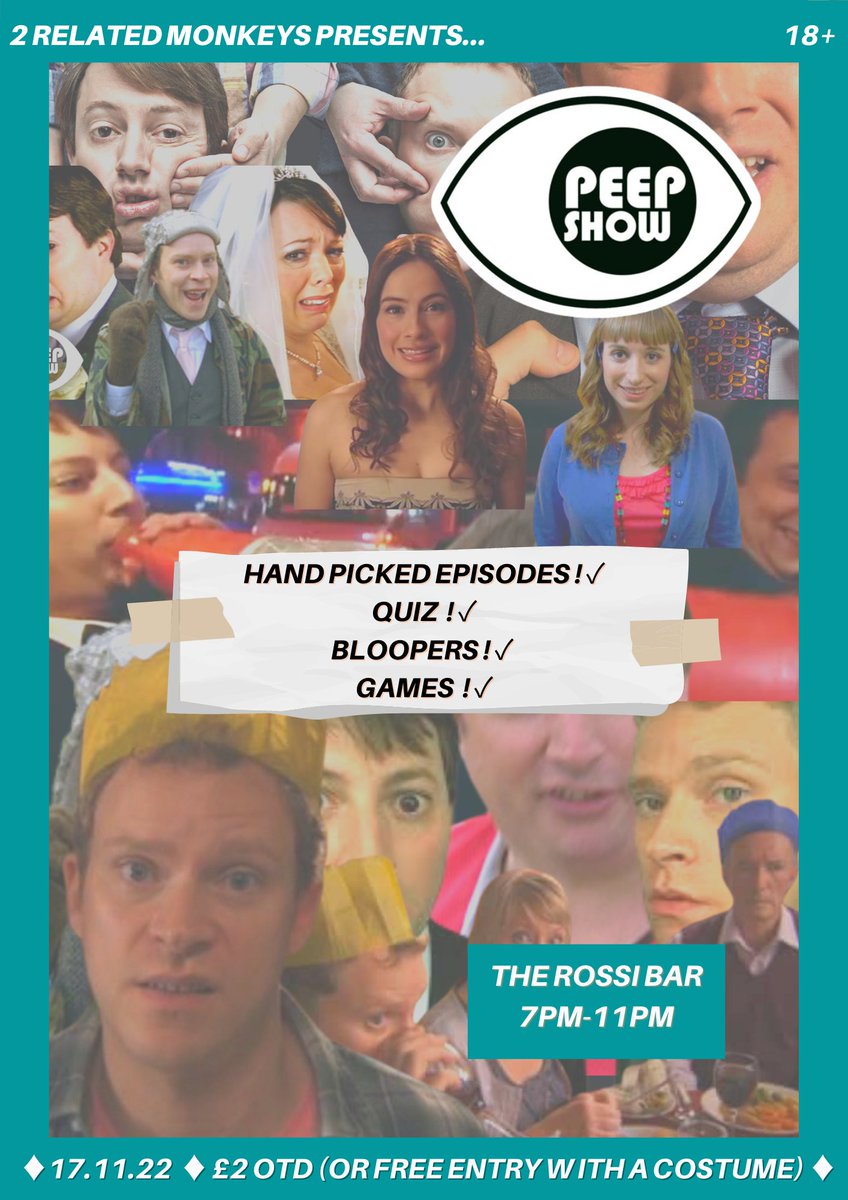 🍌🍌🍌QUIZ NIGHT🍌🍌🍌
2 Related Monkeys presents a night of Arrested Development themed fun!
Screening, Quizzes, Games &amp; Arrested Development Cocktails.
£3 Entry or Free Entry to those dressed as their favourite characters!
Aug 18th // £3 otd // 18+