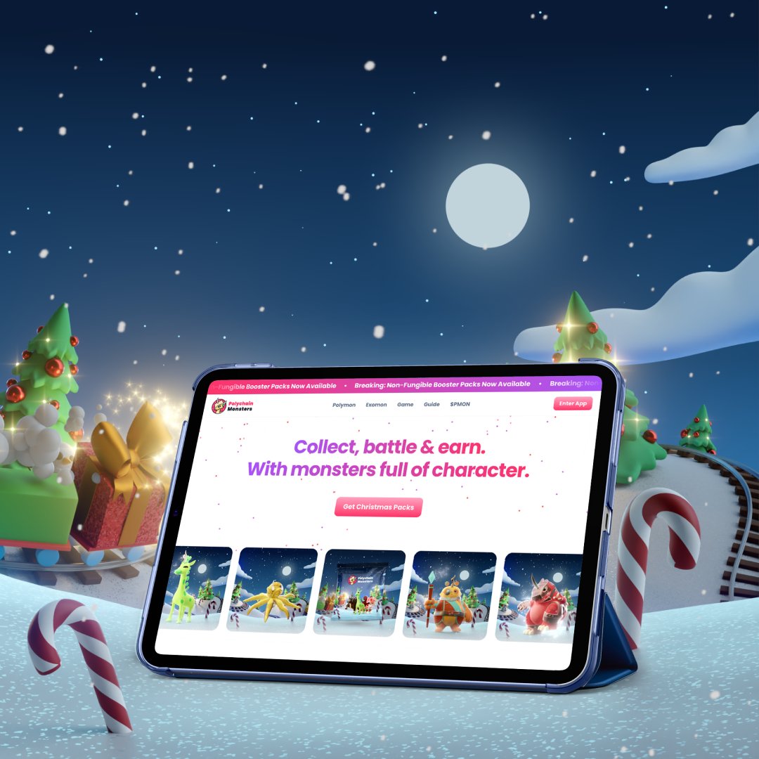 <a href="/Polysanta11_11/">Polysanta 🎅🏼🎁</a> 🎅 has been busy hiding some fantastic IRL gifts inside our Winter Wonderland #NFBs 🎁

We know there's a <a href="/Ledger/">Ledger</a> Stax in there somewhere, but did you know...

You can also win an <a href="/Apple/">Apple</a> iPad (10th gen)! 🤯

Will it be yours this Xmas?👇
bit.ly/3OAHI6d
