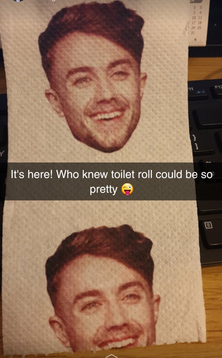 mugsy81's tweet photo. Toilet roll of dreams 😂 @SonnyJay @romankemp @Sianwelby https://t.co/u36ZFeL1PO