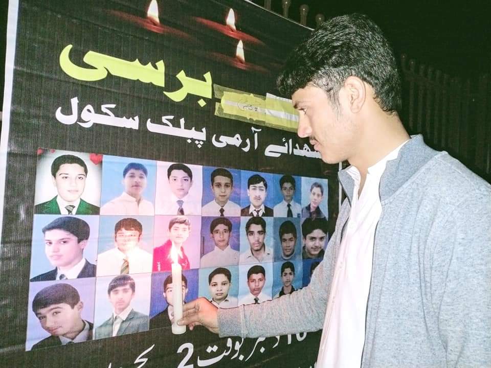 zee_mohib's tweet photo. اته کاله پوره شو هو دغه ګلانو ماشومانو ته انصا�� میلاو نشو.
ځکه چي ټول پښتانه وو.
#JusticeForAPS https://t.co/P9rE81h8lp