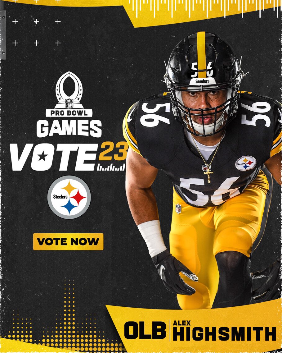 1️⃣ RT = 2️⃣ votes! #ProBowlVote @highsmith34 #ProBowlVote + Alex Highsmith