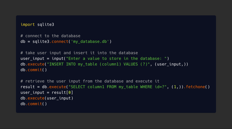 #CodeReview Exercise Days

This one is easy, Can you name the vulnerability in the following code snippet?
And can you jot down the exploit payload ?

Name &amp; Solution in thread below.