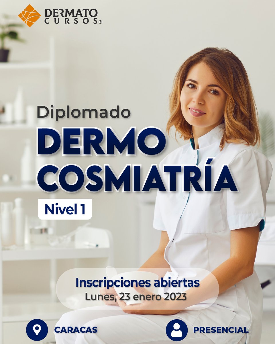 dermatocursos's tweet photo. ¿En tu lista de propósitos para el Año Nuevo está ser una emprendedora de éxito?
¡Cumplido!
¡Fórmate para el éxito!
Diplomado en Dermo Cosmiatría, Nivel 1 
Lunes 23 de enero de 2023
Inscripciones abiertas desde ya.
https://t.co/1JBZHW0Wrq https://t.co/jApZi2jBJg