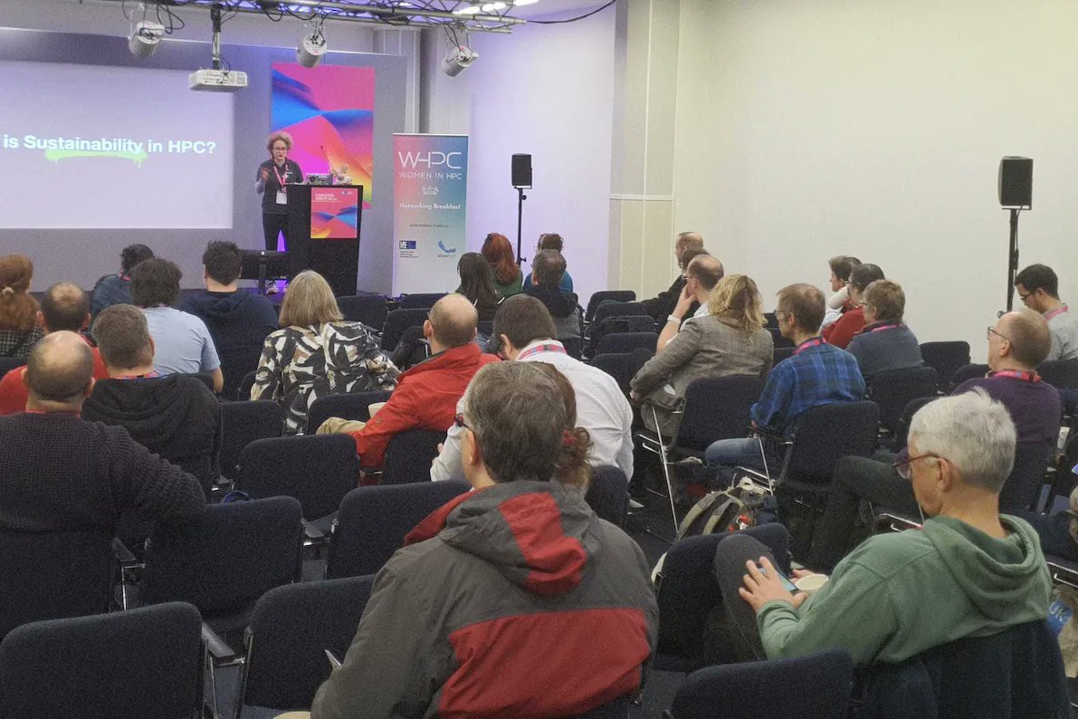 women_in_hpc's tweet photo. This year's first annual @CompInsightUK UK WHPC Networking Breakfast included an informal survey on what 'sustainability' means for #HPC in terms of people, diversity, and inclusion: https://t.co/loaTeeM3YC https://t.co/4ArNPruxZI
