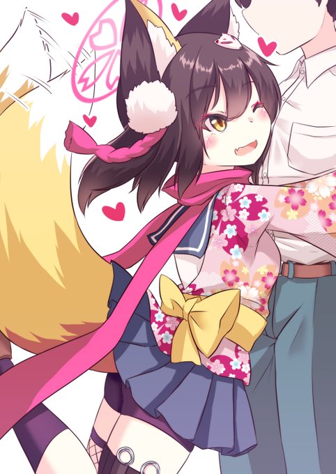 「主殿ー!!!ありがとうございます」#ブルアカ #BlueArchive#久田イズナ 