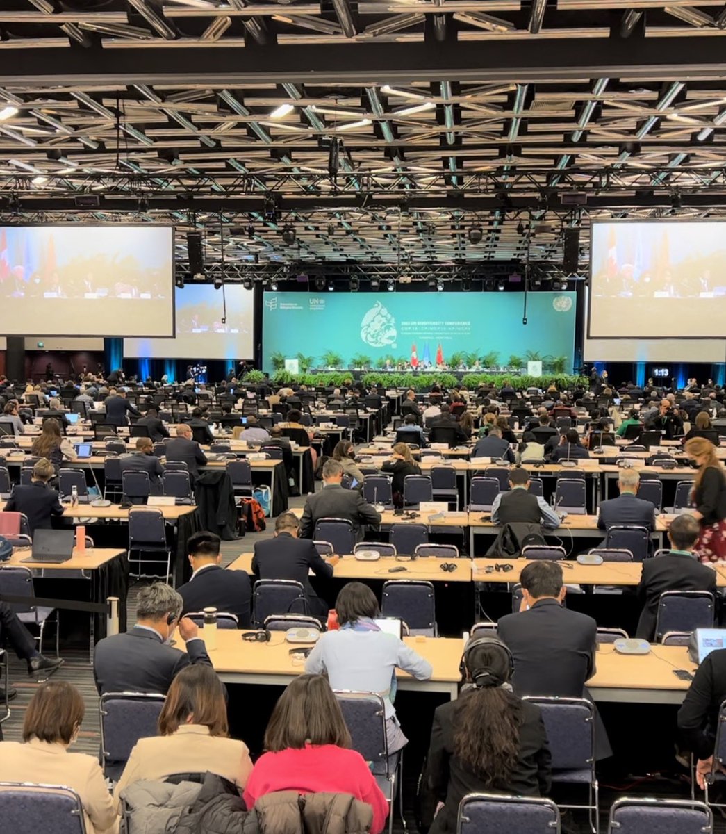 With Ministers now present at #COP15, the Blue Leaders are hard at work advancing and reinforcing the need to fully and highly protect 30% of the global ocean by 2030 to address the twin crises of climate change and biodiversity loss. 🌊 #cop15 #fullyandhighly #cbdcop15