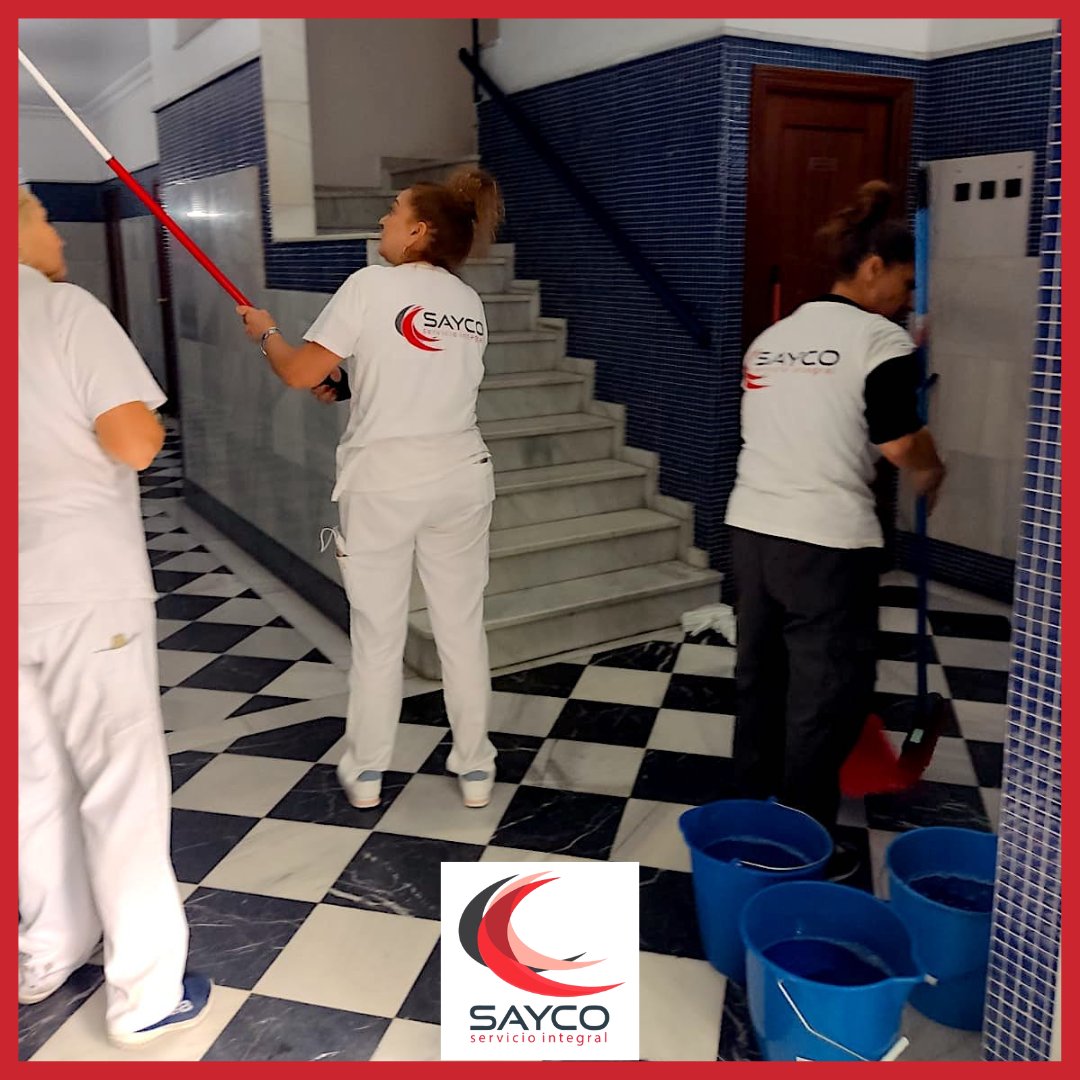 Cuando un cliente confía en nosotros para la limpieza y el mantenimiento de una comunidad, nuestro principal objetivo es que los vecinos utilicen las zonas comunes y que todo luzca impecable 😁

📌 Av Galaroza 12, Oficina 19, Huelva.
📞 959 04 86 21 / 695 10 39 31