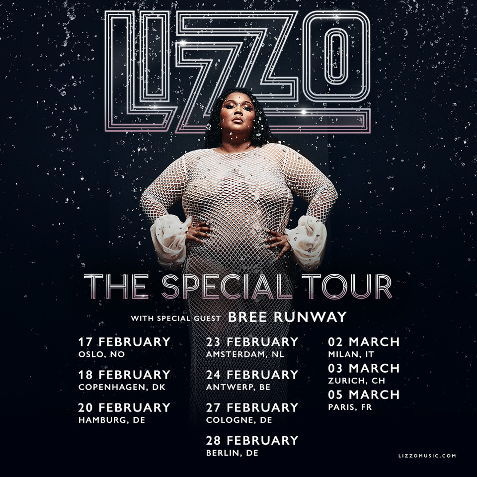 breerunway's tweet photo. SURPRISEEEE ! @LIZZO BABY SEE YOU ON THE ROAAAAD! 👅 https://t.co/WhpAvq7F03