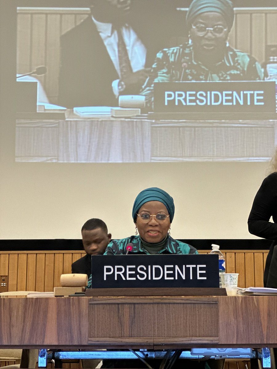 PDNigeria's tweet photo. Earlier today, H.E. Dr. Hajo Sani, was elected Chairperson of the Committee for the Protection of Cultural Property in the event of Armed Conflict at its 17th Session, taking over from H.E. @reinprechtcl , Amb of @AustriaatUNESCO . H.E. is the first Chair from an African country https://t.co/BHYNpaDMCq
