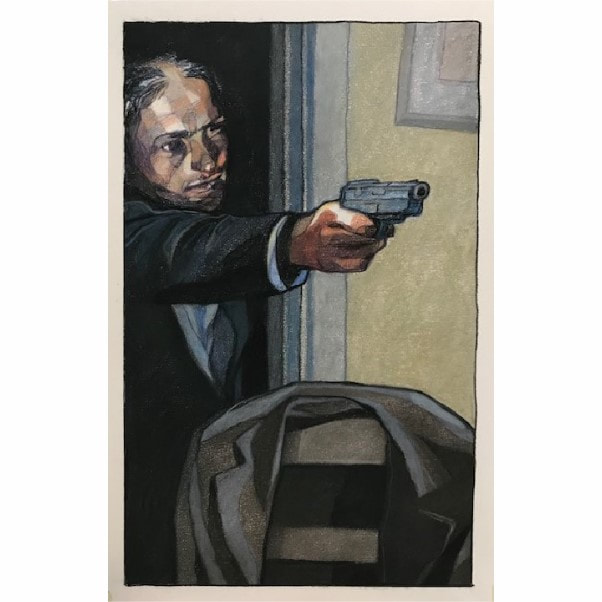 Gary Kelly's illustrations for Elmore Leonard's GET SHORTY 